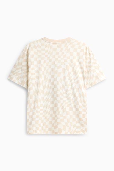 Children Boys - T-shirt - white / beige