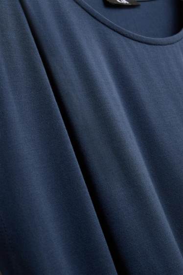 Dona - Samarreta de mànigues curtes - regular fit - blau fosc