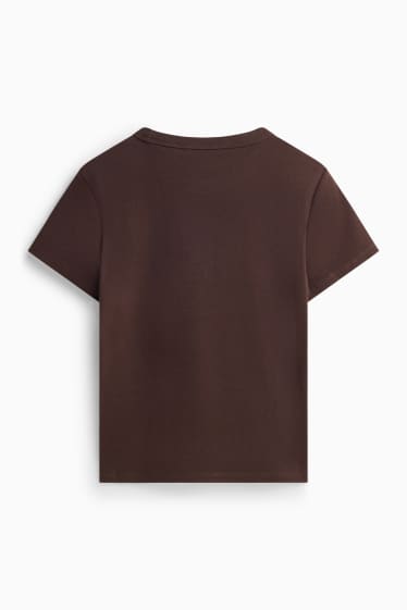 Femei - Tricou - regular fit - maro