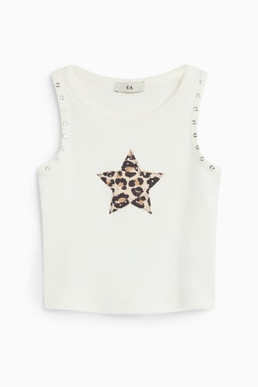 Bambine - Top - bianco