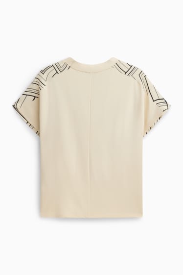 Donna - T-shirt - crema