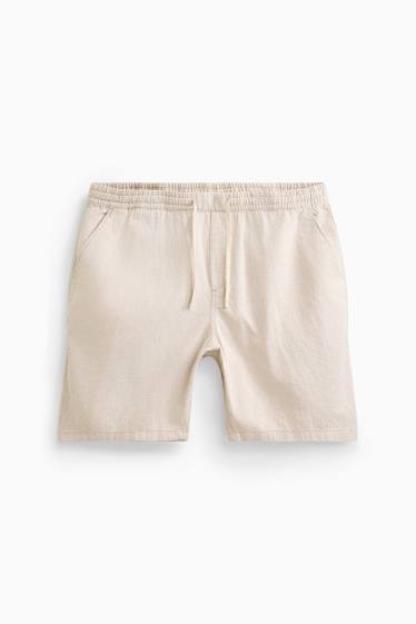 Uomo - Shorts - crema
