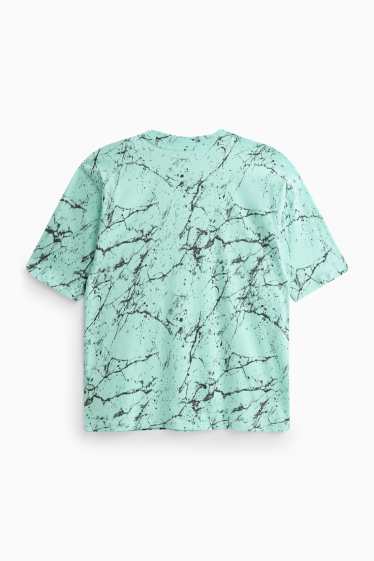 Kinderen: jongens - T-shirt - turquoise