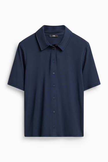 Donna - Camicetta - blu scuro