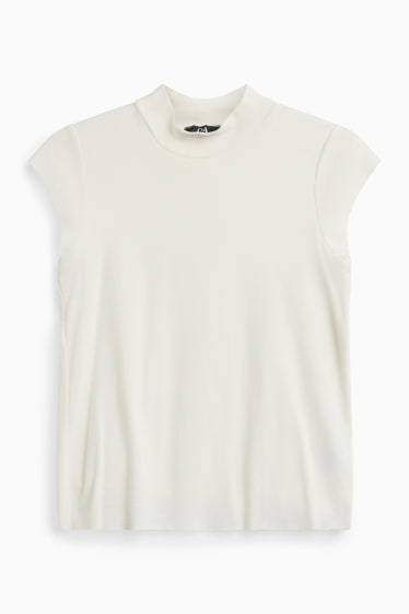 Femei - Tricou - slim fit - alb