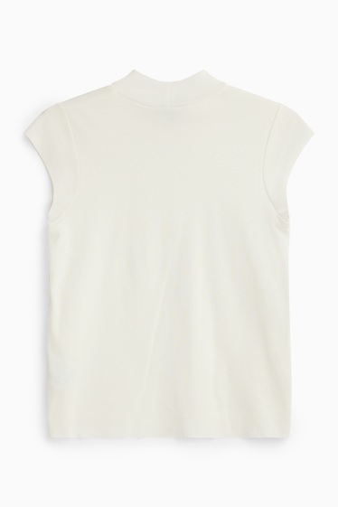 Femei - Tricou - slim fit - alb