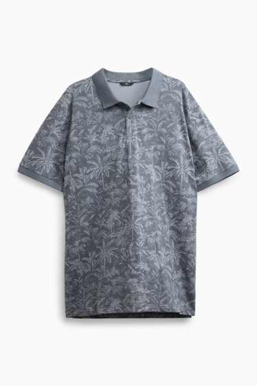 Hommes - Polo - regular fit - gris