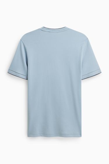 Herren - T-Shirt - Regular Fit - hellblau