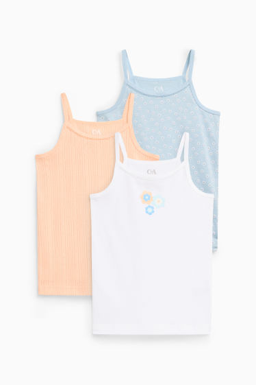 Děti - dívky - Nátělník - světle modrá