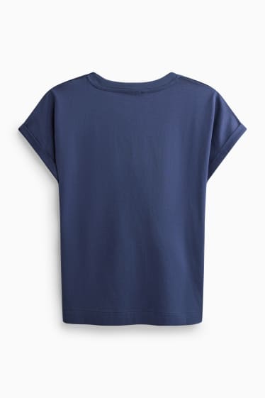 Femei - Tricou - albastru închis