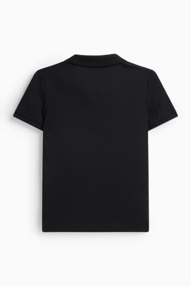 Dames - Poloshirt - regular fit - zwart