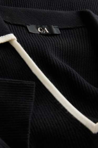 Femei - Pulover - negru