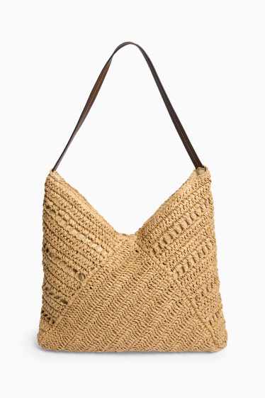 Dames - Tas - beige
