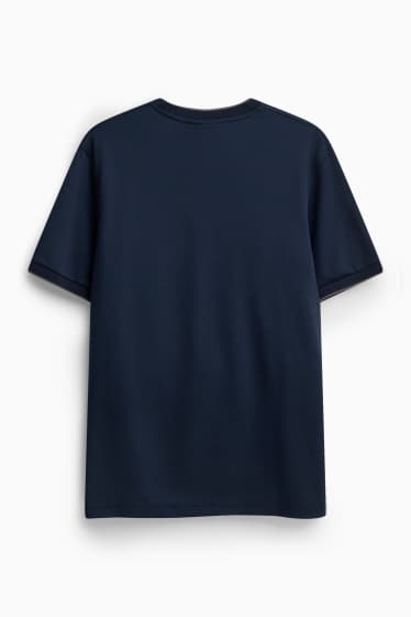 Herren - T-Shirt - Regular Fit - dunkelblau