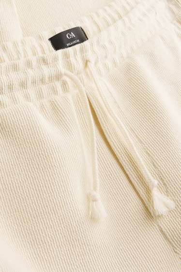 Bărbați - Pantaloni de trening - crem