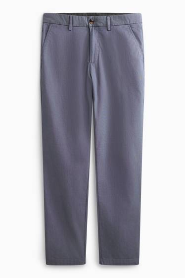 Hommes - Chinos - bleu foncé