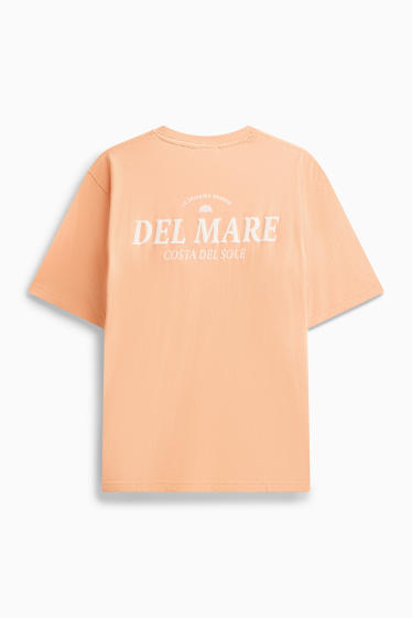 Herren - T-Shirt - Relaxed Fit - hellorange