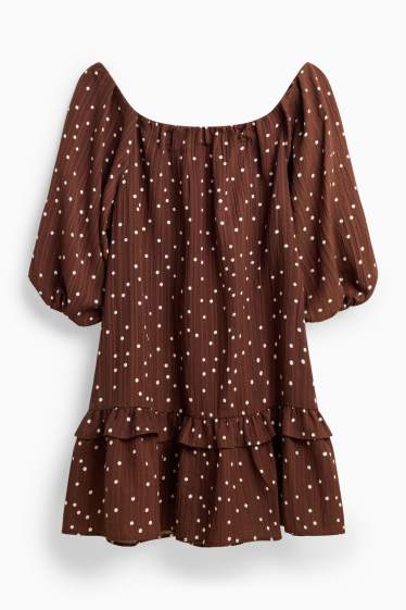 Dámské - Šaty - hnědá