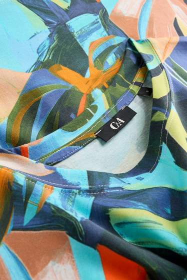 Women - T-shirt - blue / blue