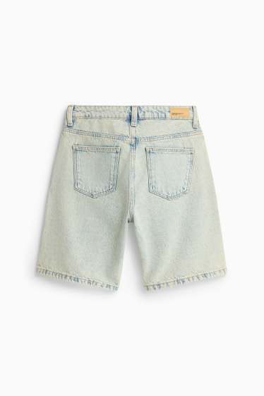 Enfants filles - Short en jean - jean bleu-gris