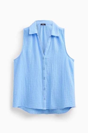 Donna - Camicia - azzurro