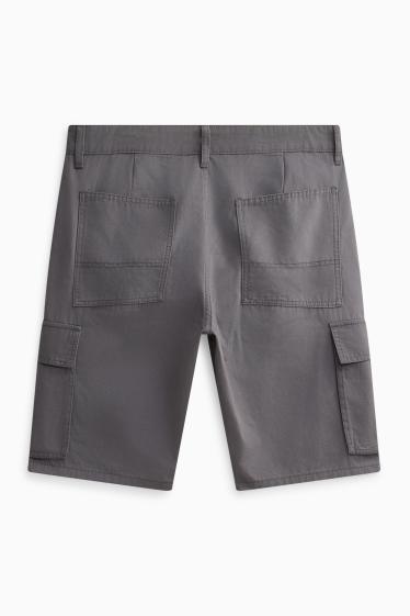 Hommes - Short - gris foncé