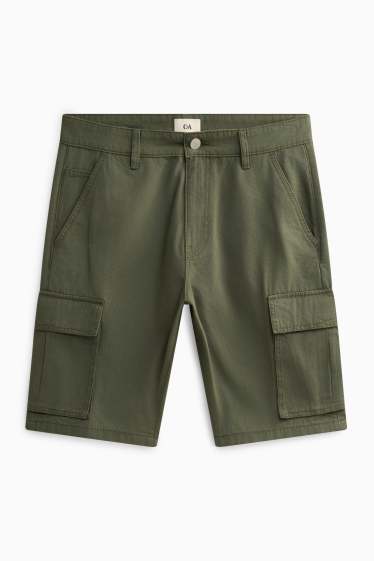 Hommes - Short - kaki