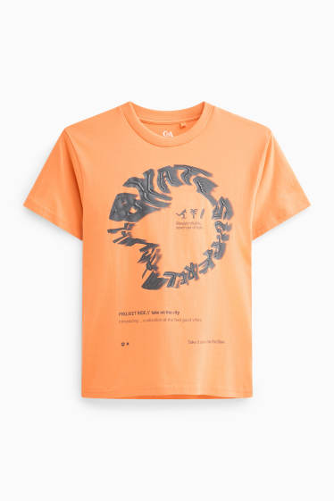 Děti - chlapci - Tričko - oranžová