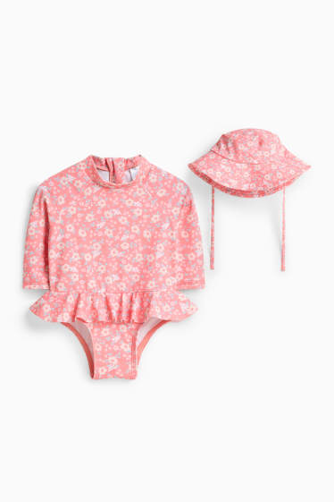 Bébés filles - Maillot 1 pièce - rose