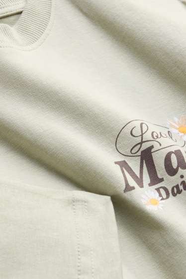 Donna - T-shirt - verde menta