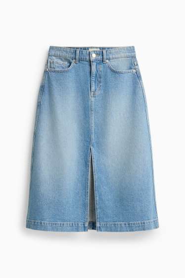 Donna - Gonna - jeans blu