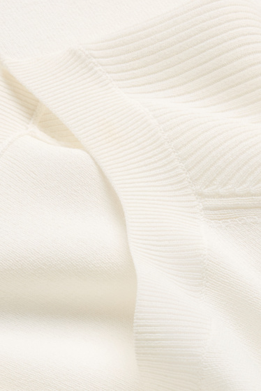 Femei - Pulover - alb