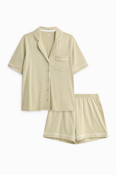 Dames - Shortama - lichtgroen