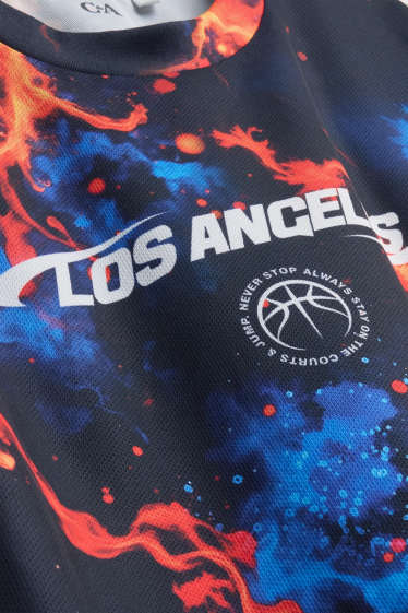 Bambini - Los Angeles - t-shirt - fantasia - blu scuro