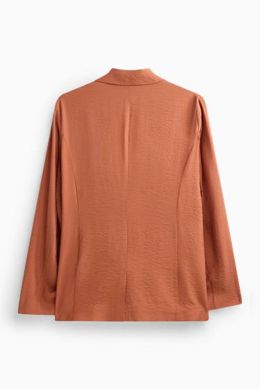 Damen - Business-Blazer - Regular Fit - braun