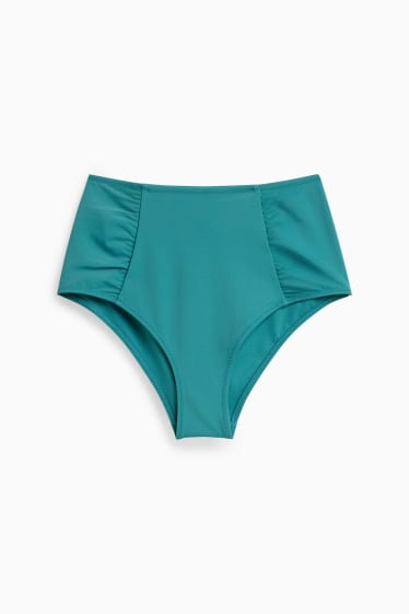 Damen - Bikini-Hose - High Waist - LYCRA® XTRA LIFE™ - grün