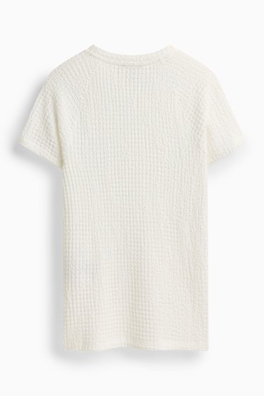 Femei - Tricou - crem