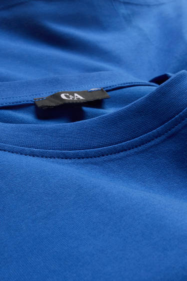 Femmes - Robe-T-shirt - straight fit - bleu