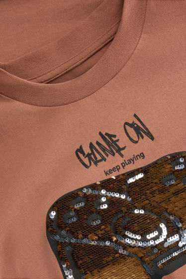 Children Boys - T-shirt - brown