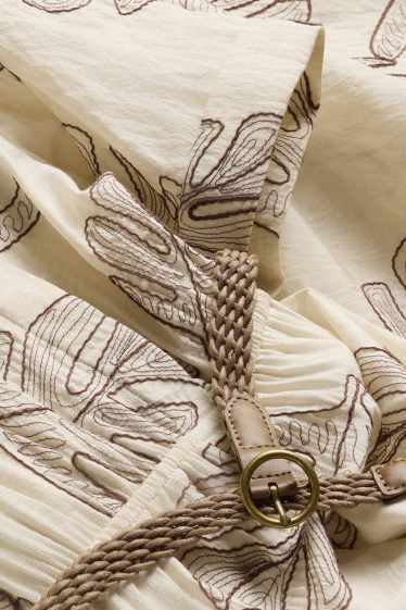 Women - Dress - beige