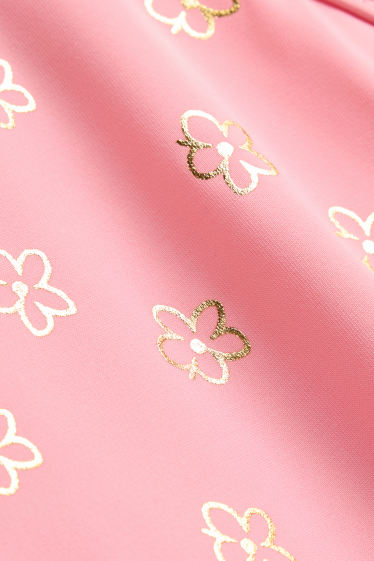 Children Girls - Swimsuit - rose