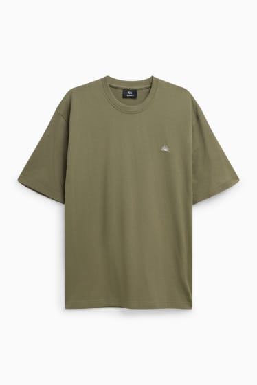 Herren - T-Shirt - Relaxed Fit - grün