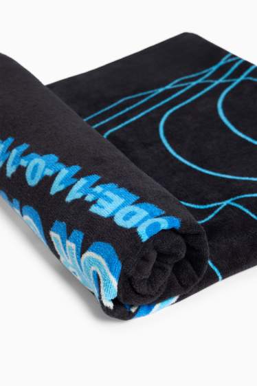 Enfants garçons - Serviette de bain - noir