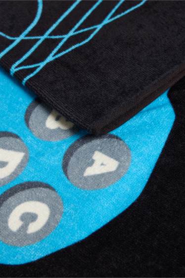 Enfants garçons - Serviette de bain - noir