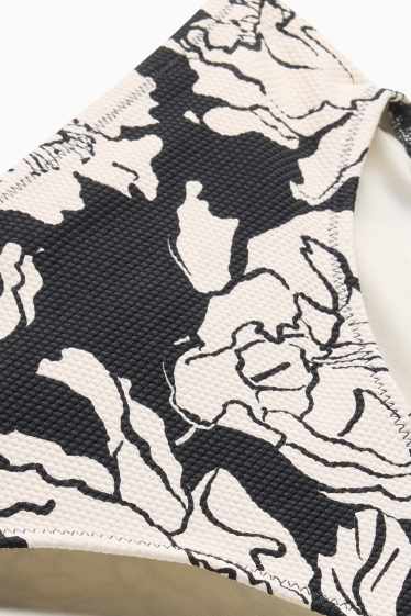 Dámské - Spodní díl bikin - černá/bílá