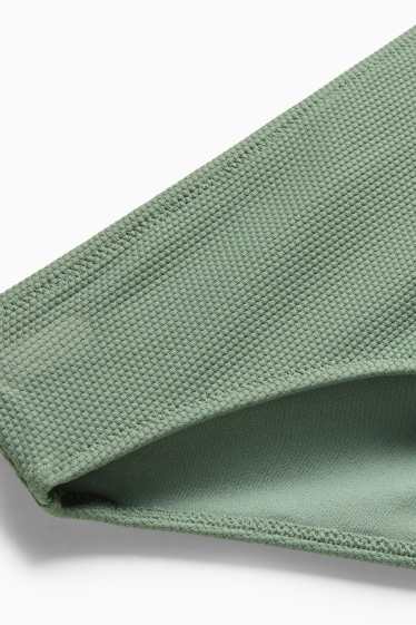 Dámské - Spodní díl bikin - mid waist - zelená