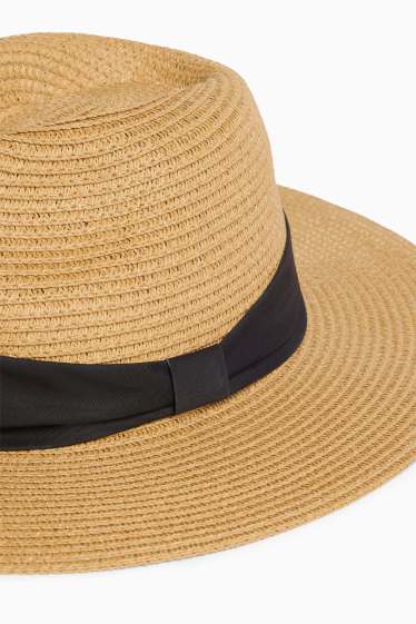 Dames - Flaphoed / vissershoed - bruin