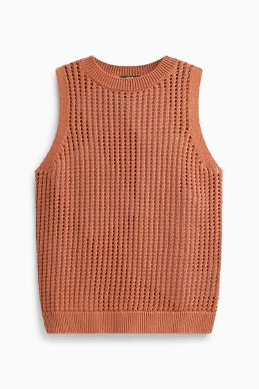 Femmes - Pull - terracotta