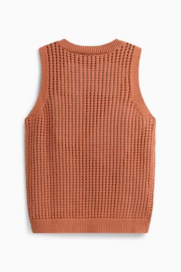 Femmes - Pull - terracotta