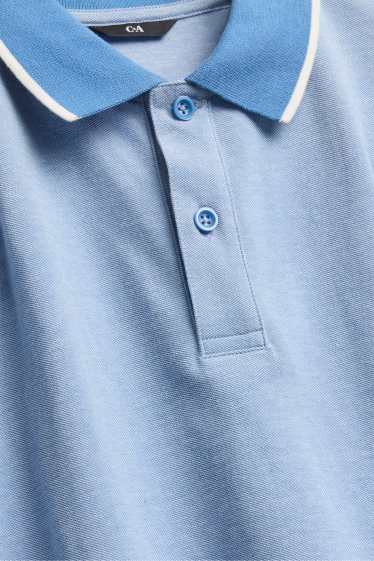 Herren - Poloshirt - Regular Fit - blau